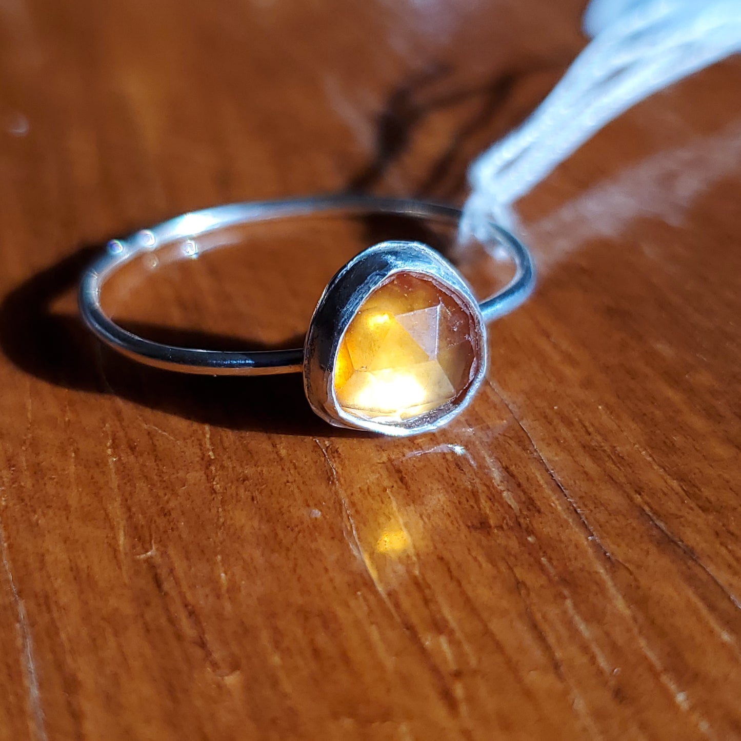 Spessartite Garnet Ring