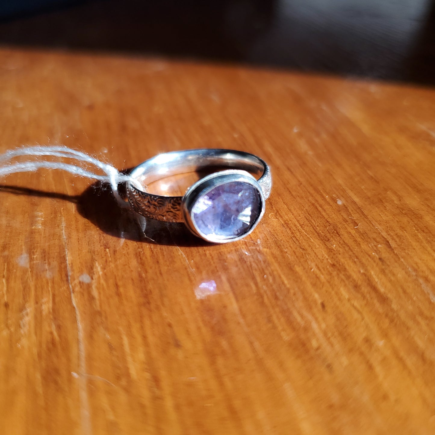 Iolite & Sterling Ring