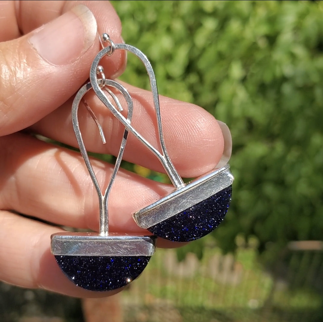 Blue GoldStone Swings