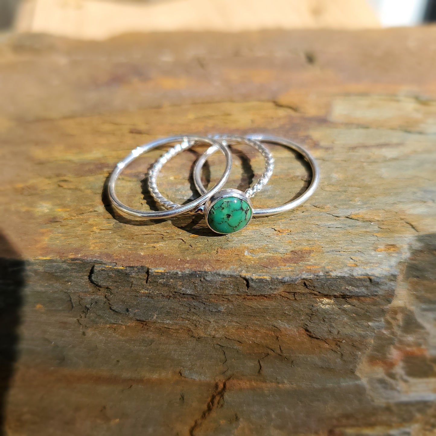 Turquoise Stacking Ring set