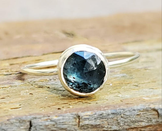 Teal Kyanite Ring