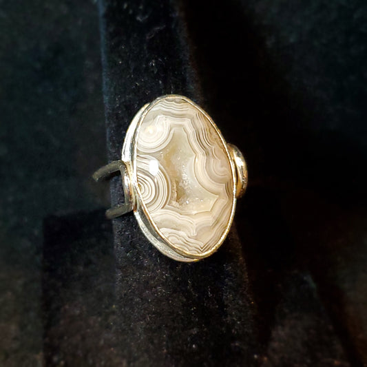 Lace Agate Ring