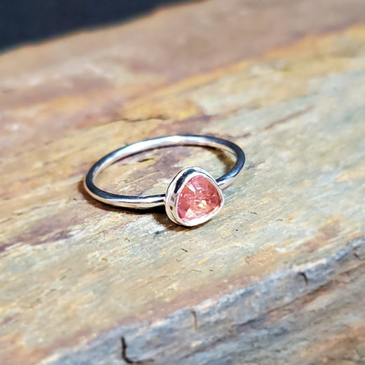 Pink Tourmaline Ring