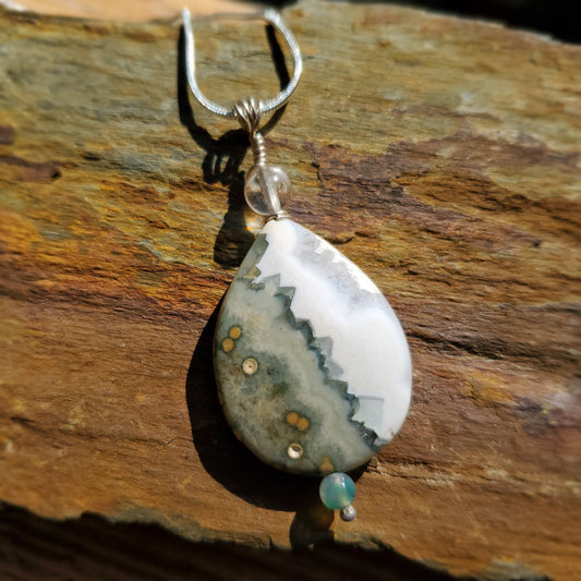 Ocean Jasper Pendant