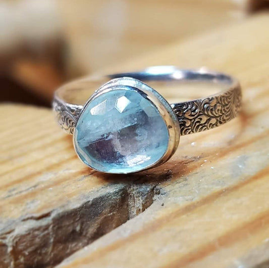 Aquamarine Ring