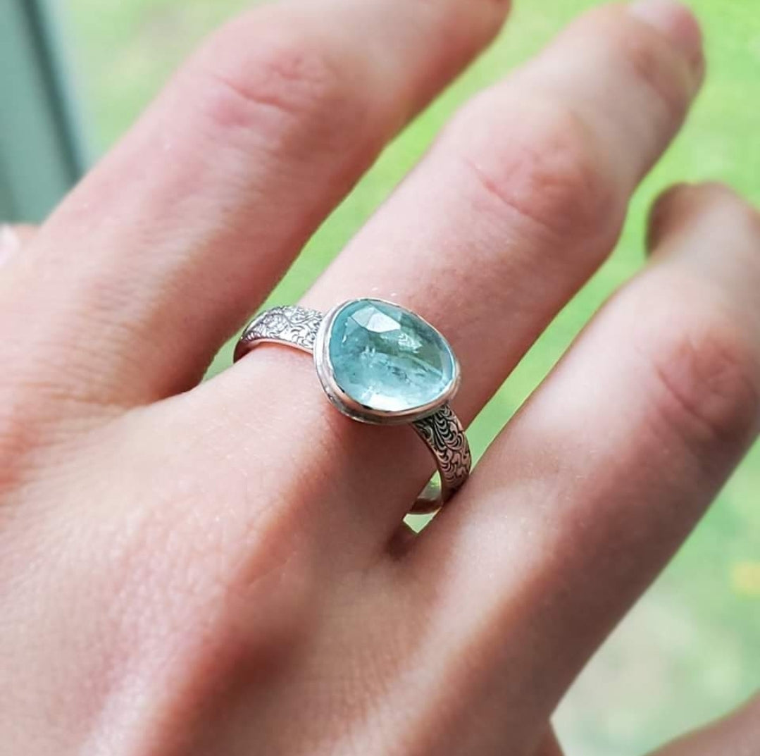 Aquamarine Ring